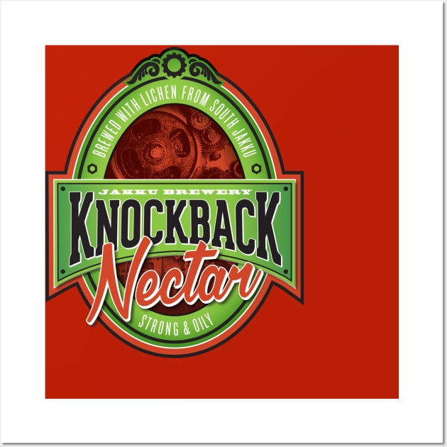 Knockback Nectar Wall Art by MindsparkCreative